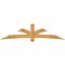 Ekena Millwork Davenport Rough Sawn Timber Gable Bracket, Western Red Cedar, 108"W x 27"H x 4"D x 6"F, 6/12 Pitch GBW108X27X0406DAV00RWR - alternate 1